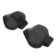 4-Stück Pferdebandagen-Set, Leicht, verstellbar, XL, Schwarz