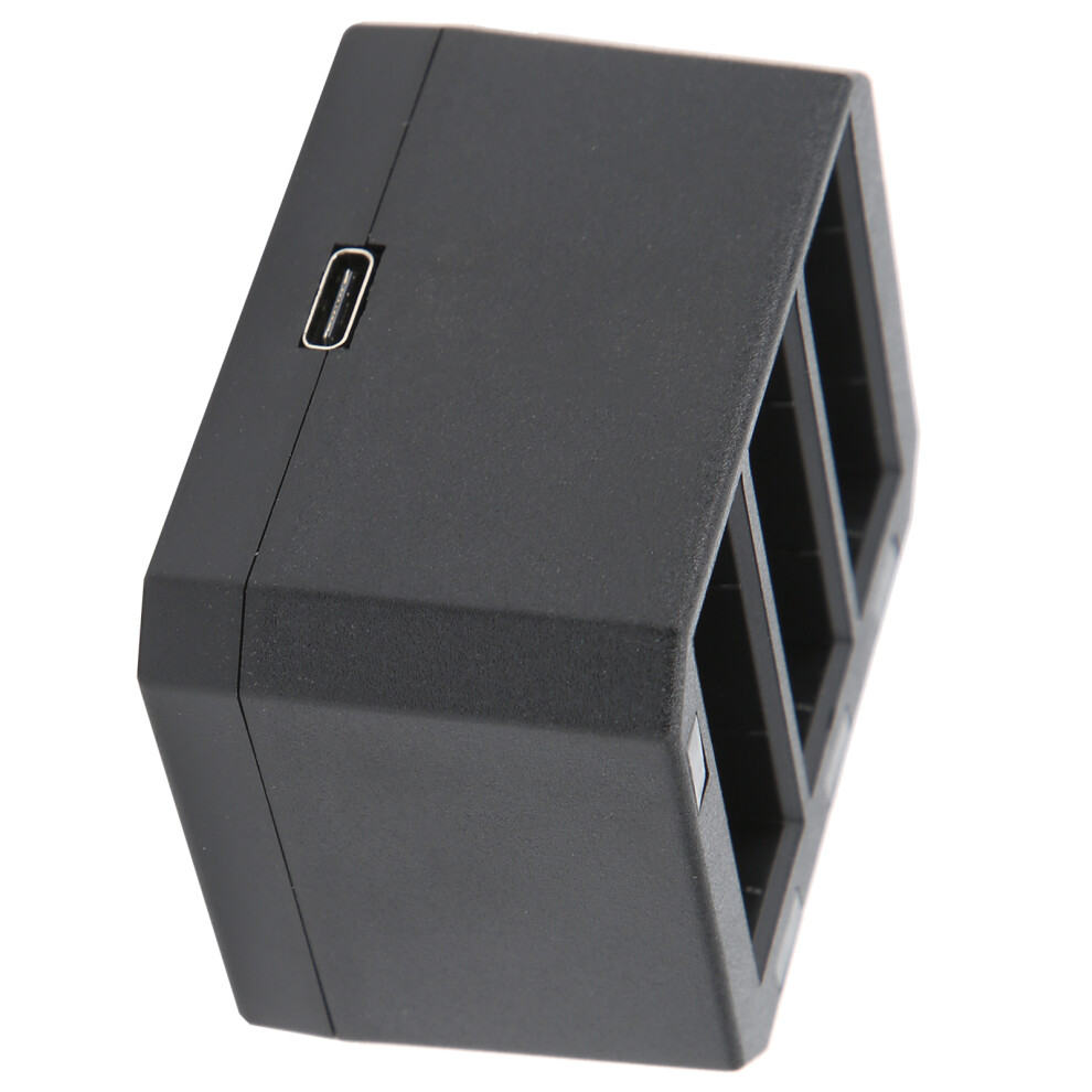 Multi-Channel Battery Charger For Osmo Action Camera - 3 Ports Black 3031390834293