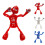 Wind-up Clockwork Dancing Toy Man 3 Pack 2