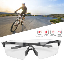 Photochromic Cycling Glasses UV Protection for Mountain Bike Outdoor Sports Black