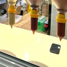 3X 5.5L Sauce Bottle Sauce Squeeze Bottle Hanging Sauce Dispenser Squeeze Bottle Hanging Sauce Dispenser Large Diameter