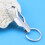 Men's Simple Metal Keychain Black 5