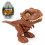(Brown) Movable Dinosaur Toy - Biting T-Rex Egg (50 chars) 1
