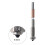20Pc for QIDI Plus4 Bimetal Nozzle Quick Removal Ceramic Insulation Integration 0.4mm Nozzles HighTemperature Resistance 7