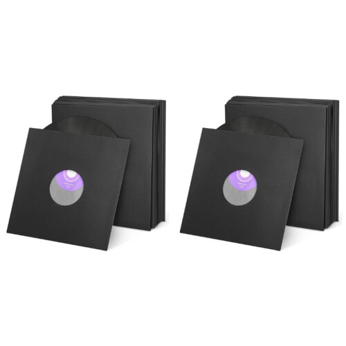 20Pcs Record Bag Vinyl Record Protective Sleeve  Paper Standard Storage Outer Protector Vinyl Record Storage