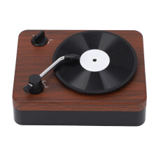 Vintage Record Player Bluetooth Mini Speaker 1200mAh, 132x102x57mm