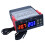 4X Dual Digital STC-3008 Temperature Controller Two Relay Output Thermostat Heater with Probe Temperature Controller,B 2