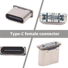 5 Stuks C Vrouwelijke Adapter Type C Vrouwelijke Jack 5PIN SMD SMT Type-C Socket Oplaadpoort voor PCB Lassen DIY Reparatie Adapter