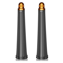 2X Koniskt Långfatstillbehör för  Airwrap HS01 HS05, 20MM-36MM Auto-Wrap Locktång för Lockar och Vågor Guld