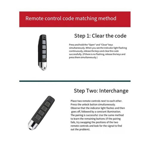 20pcs 433MHz Remote Control Compact Wireless Duplicator for Garage Doors Gates Systems Universal Compatibility Black 2