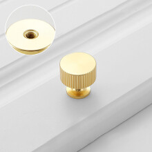 (306) Brass Cabinet Knobs - Decorative Drawer Pulls