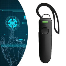 2X Walkie-Talkie-Headset Hangend Oorhaaktype Walkie-Talkie Alles-in-Één Luidspreker-Headset Hotel --Headset