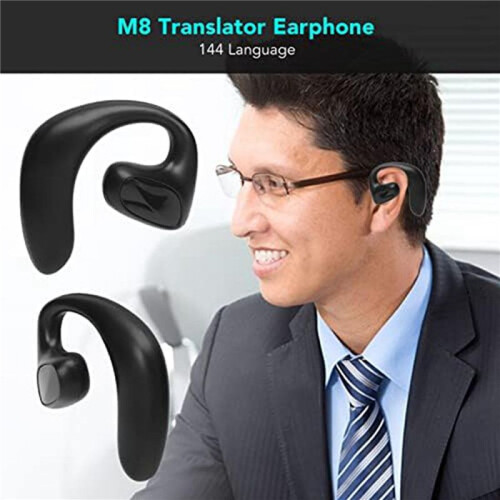 2X M8 Translator Earbuds, 144 Language Translator Device, Two Way Real  Translation Support Music Calling, Universal 1