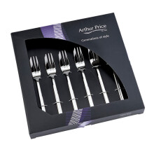Arthur Price Classic Horizon Box of 6 Pastry Forks
