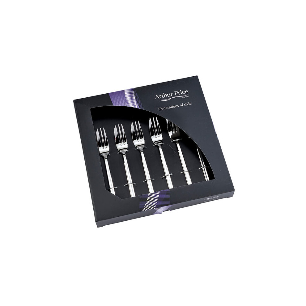 Arthur Price Classic Horizon Box Of 6 Pastry Forks