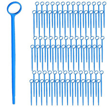600 Pcs Disposable Dental Mirror Anti Fog Mouth Mirror Individually Packed Dental Mirror for Teeth Oral,