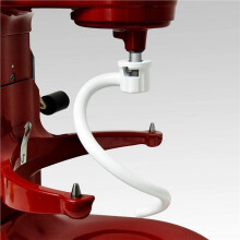 2X Spiral Coated Metal Dough Hook for 6QT Vertical Lifting Mixer Bowl KV25G0X KV25G8X KV25H0X KP26M1X KP26M8X
