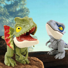 10X Dinosaur Toys Finger Biting Action Dinosaur Figures Toy Sets Finger for Boys Kids Birthday Gift Cake Toppers