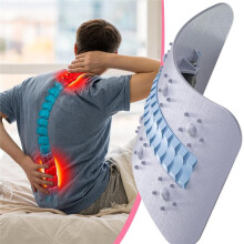 Back Stretchers Adjustable Back Stretcher Massager Waist Support Relieving Board Back Support for Workout Recovery