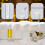 6 PCS Flameless Candles with Remote and Timer, Flickering LED Romantic Candles with Embedded Star String 3