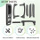 For   B5 1998-2005 New Interior Door Handle Window Panel Trim 1Set Gray LHD 7