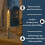 6 PCS Flameless Candles with Remote and Timer, Flickering LED Romantic Candles with Embedded Star String 7