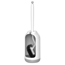 Bathroom Cleaning Toilet Cleaner Scrubber Under with Curved Bristle for Dead Corner Clean - Hidden Rv Toilet Decorative