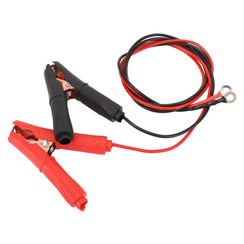 2 Pack 3.28ft Auto Jumper Cables 30A with Copper Terminals for Battery Charging