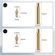 2X Écrou D'Insertion Thermique Pointe de Fer M2 M3 M4 M5 M6 M8 Kit Intégré de Filetage en Laiton Outil D'Insertion Thermique pour Fer à Souder