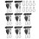 16pack Ratchet Hangers, Adjustable Rope Hanger, Ratchet Rope, Pull Ratchet Hook, Adjustable Rope Hook, 2M, 1/8 Inch 2
