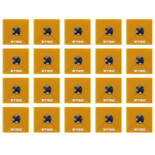 40pcs RFID NFC Tags, 13.56MHz ISO14443A Flexible Electronic Labels for Secure Transactions and Identification 1