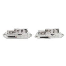 Metal Laptop Hinges Set for Pro 5/6/7 Left & Right Silver Replacement