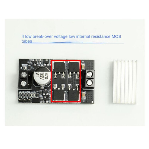 2X 10A  Motor Drive Module Forward and Reverse PWM Speed Regulation Dimming 3-20V Low Voltage High Current Module 2