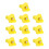 10pcs Plastic Chicken Water Nipples Automatic Drinker Yellow 1