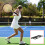Tennis Equipment Wall Organizer Iron Parallel Rack Display Stand 2