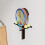 Tennis Equipment Wall Organizer Iron Parallel Rack Display Stand 5