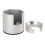 Silver 58mm Portafilter Stand with Funnel 1