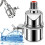 4X Automatic Water Level Control Valve 1/2 Inch Stainless Steel Float  Valve with Clip 3
