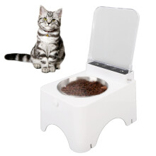 Automatic Cat Sensing Feeder 21x16x15cm, Hygienic, Rechargeable