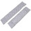 Breathable Mesh Baby Bed Bumper Set 340x30cm Gray Soft Mesh Cot Protector 1