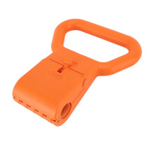 Orange Portable Adjustable Kettlebell Handle for Indoor Outdoor Gym Fitness
