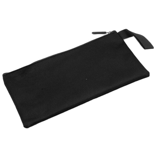 Industrial Canvas Tool Bag Waterproof Zipper Pouch for Tools Black 1