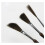 Pinstriping Brush Kit,6 Pcs Professional Striping Brushes Long Liner Script Scroll Rigger Brushes 3