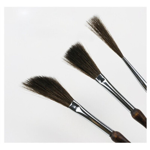 Pinstriping Brush Kit,6 Pcs Professional Striping Brushes Long Liner Script Scroll Rigger Brushes 2