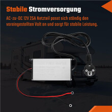 2X Transformateur D'Alimentation 240 V CA Vers 12 V CC pour Chauffage à Air de 5 à 8 KW pour Caravane (Prise UE)
