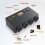 120W Multifunctionele Autolader USB/TYPE-C Snelladen Vier Conversie-Interfaces, met Digitale Spanningsweergave 5