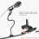 Flexible Microphone Stand 30cm Telescopic Hose Support Gooseneck Desktop Mount 7