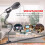 Flexible Microphone Stand 30cm Telescopic Hose Support Gooseneck Desktop Mount 8