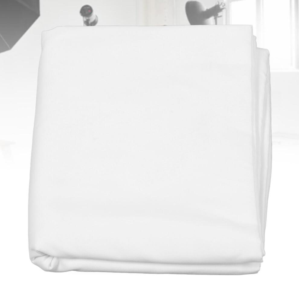 High Density Polyester Cotton Photo Backdrop 2X2m For Studio Portraits White 4651390841368
