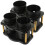 2-Pack Kitchen Utensil Holders for Countertop, Elegant Style Organizer for Cooking Tools 4